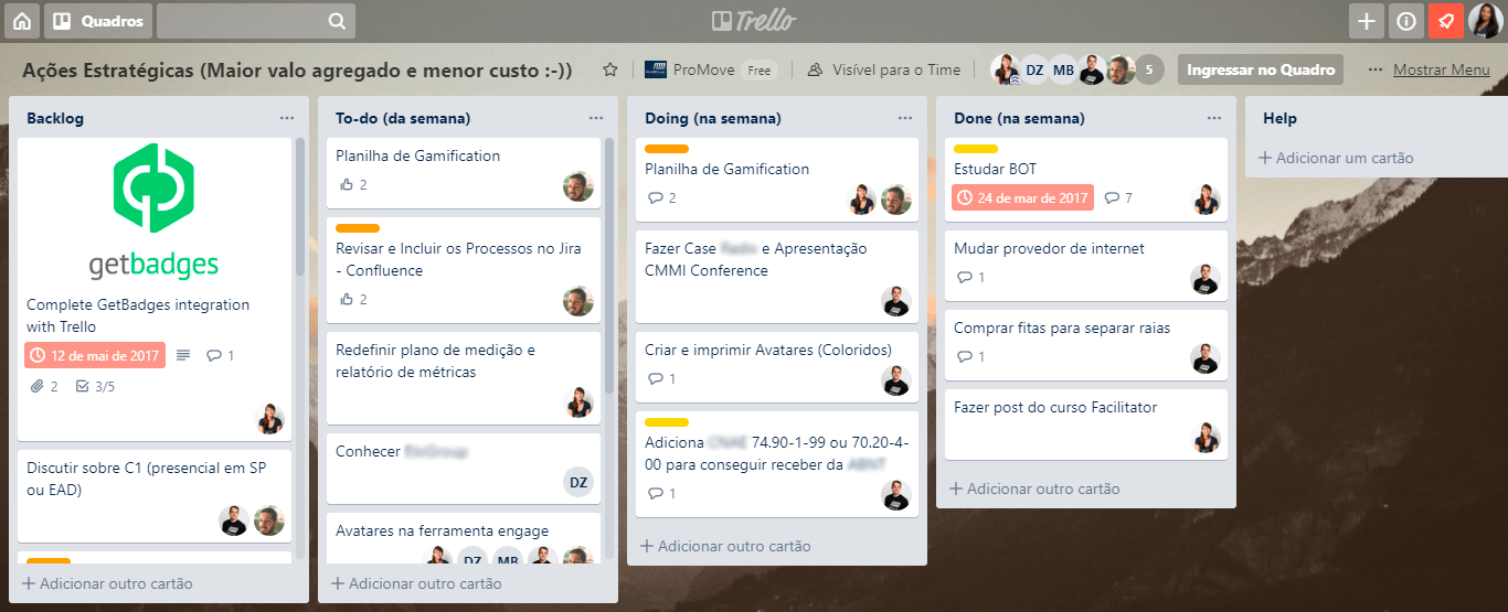 Trello WIP