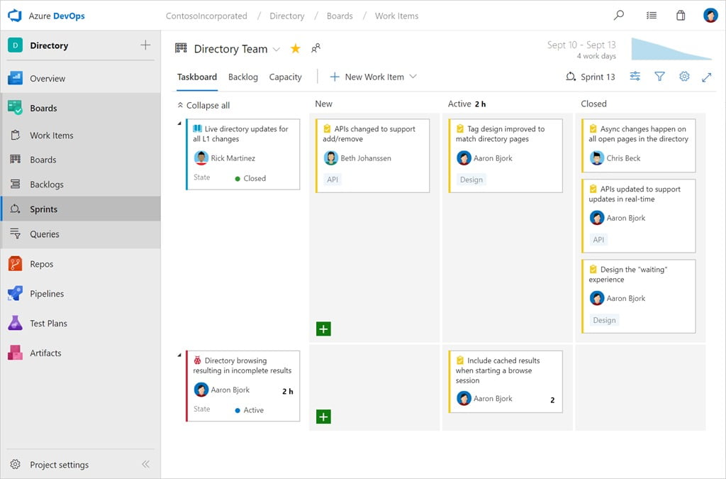 Ferramentas para apoiar o ciclo ágil - Azure Boards